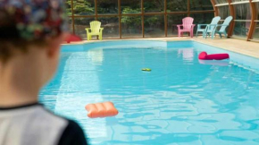 Chalet 3 étoiles - Piscine - eececc